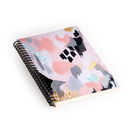 Laura Fedorowicz Serenity Abstract Spiral Notebook