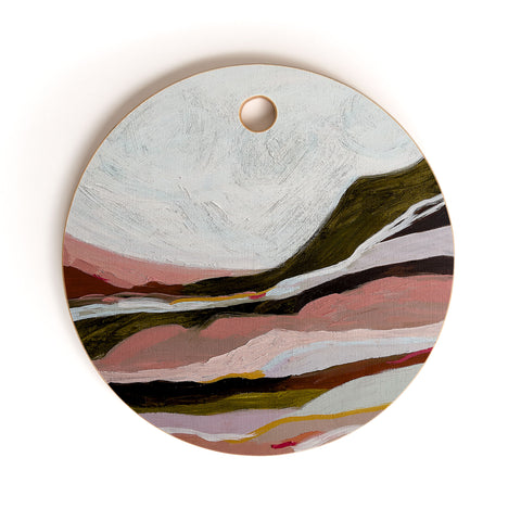Laura Fedorowicz Shadow to Light Cutting Board Round