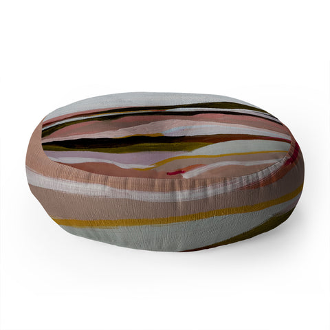 Laura Fedorowicz Shadow to Light Floor Pillow Round