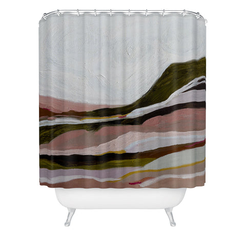 Laura Fedorowicz Shadow to Light Shower Curtain
