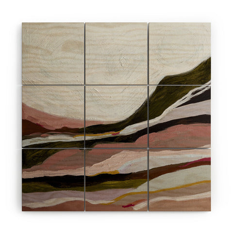 Laura Fedorowicz Shadow to Light Wood Wall Mural