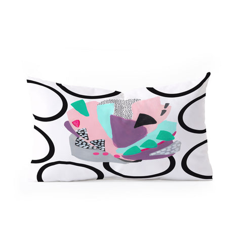 Laura Fedorowicz Shape of Mind Oblong Throw Pillow