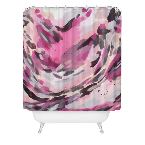Laura Fedorowicz Soft but Resilient Shower Curtain