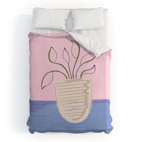 Laura Fedorowicz Sprout Duvet Cover