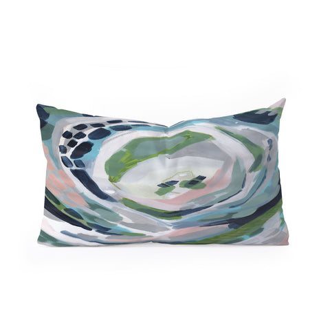 Laura Fedorowicz Start Your Heart Oblong Throw Pillow