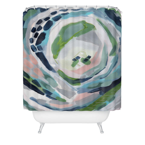 Laura Fedorowicz Start Your Heart Shower Curtain