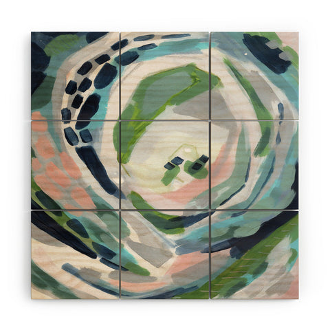 Laura Fedorowicz Start Your Heart Wood Wall Mural