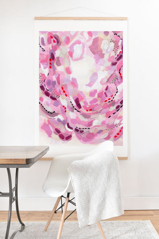 Laura Fedorowicz Stay Abstract Art Print And Hanger