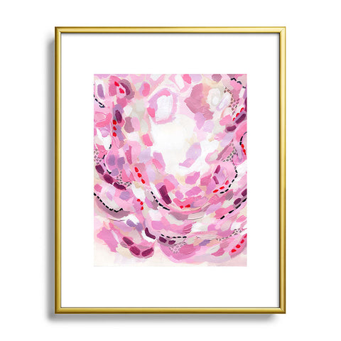 Laura Fedorowicz Stay Abstract Metal Framed Art Print