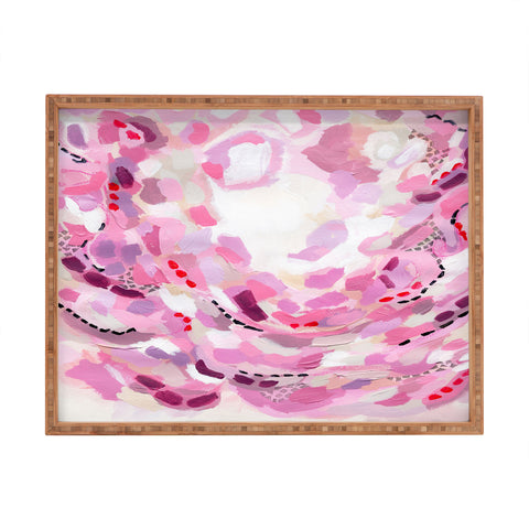 Laura Fedorowicz Stay Abstract Rectangular Tray