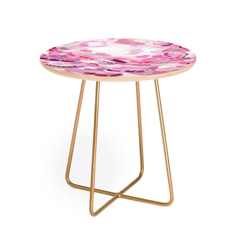 Laura Fedorowicz Stay Abstract Round Side Table