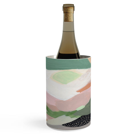 Laura Fedorowicz Stay Grounded Abstract Wine Chiller