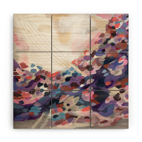 Laura Fedorowicz Steady Darling Wood Wall Mural