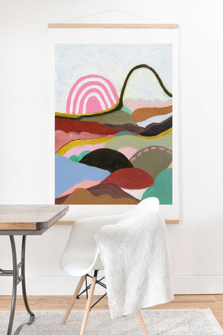 Laura Fedorowicz Steady Wandering Art Print And Hanger