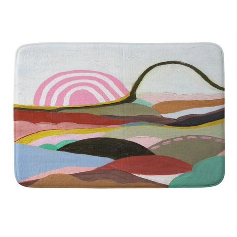 Laura Fedorowicz Steady Wandering Memory Foam Bath Mat