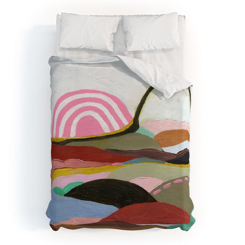 Laura Fedorowicz Steady Wandering Duvet Cover