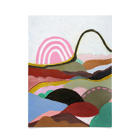 Laura Fedorowicz Steady Wandering Poster