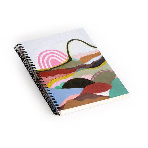 Laura Fedorowicz Steady Wandering Spiral Notebook