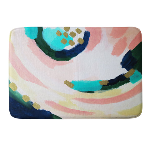 Laura Fedorowicz Summer Sky Memory Foam Bath Mat