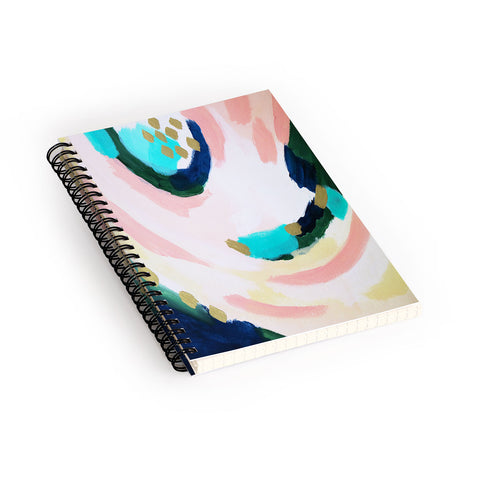 Laura Fedorowicz Summer Sky Spiral Notebook