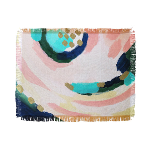 Laura Fedorowicz Summer Sky Throw Blanket
