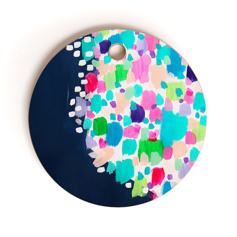 Laura Fedorowicz Summer Sprinkle Cutting Board Round