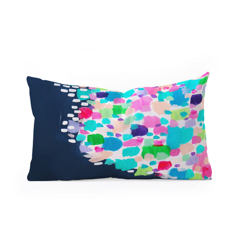 Laura Fedorowicz Summer Sprinkle Oblong Throw Pillow