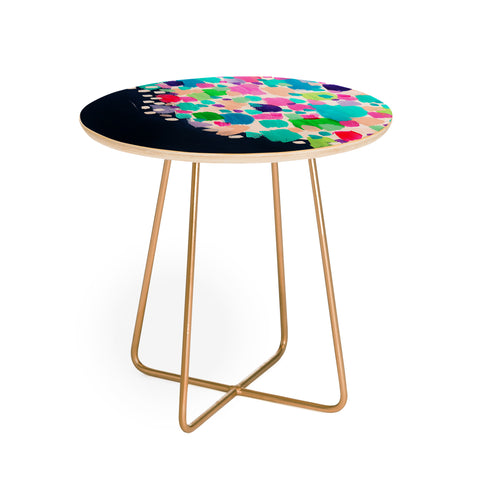 Laura Fedorowicz Summer Sprinkle Round Side Table