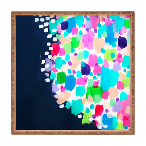 Laura Fedorowicz Summer Sprinkle Square Tray