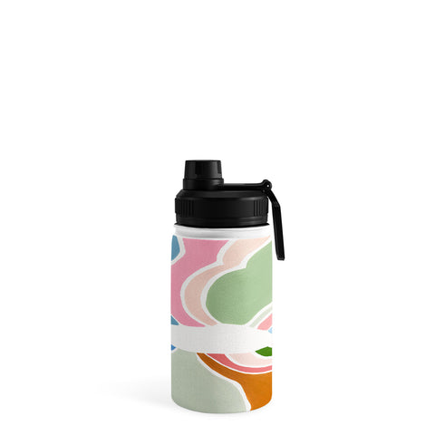 Laura Fedorowicz Sunburst White Center Water Bottle