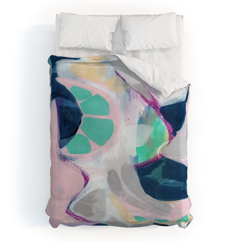Laura Fedorowicz Take Me Places Duvet Cover