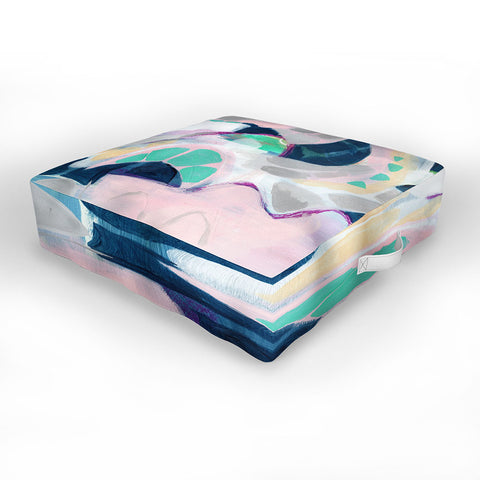 Laura Fedorowicz Take Me Places Outdoor Floor Cushion
