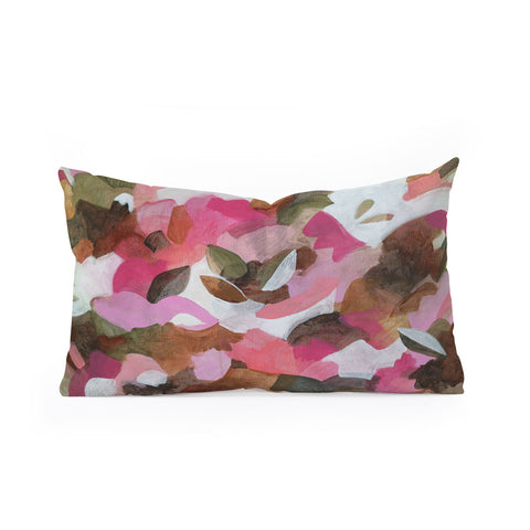 Laura Fedorowicz The Color of my Soul Oblong Throw Pillow