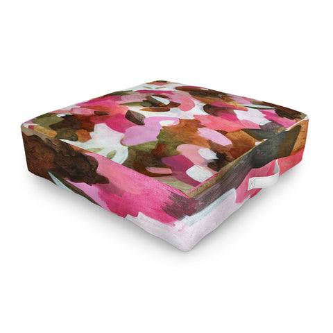 Laura Fedorowicz The Color of my Soul Outdoor Floor Cushion