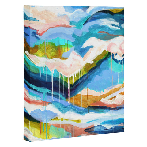 Laura Fedorowicz The Waves They Carry Me Art Canvas