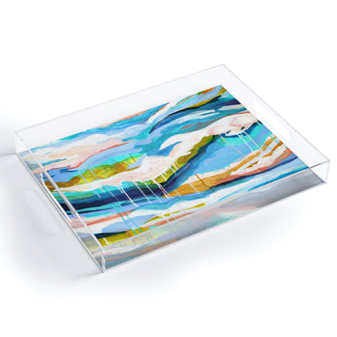 Laura Fedorowicz The Waves They Carry Me Acrylic Tray