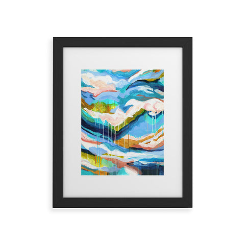 Laura Fedorowicz The Waves They Carry Me Framed Art Print