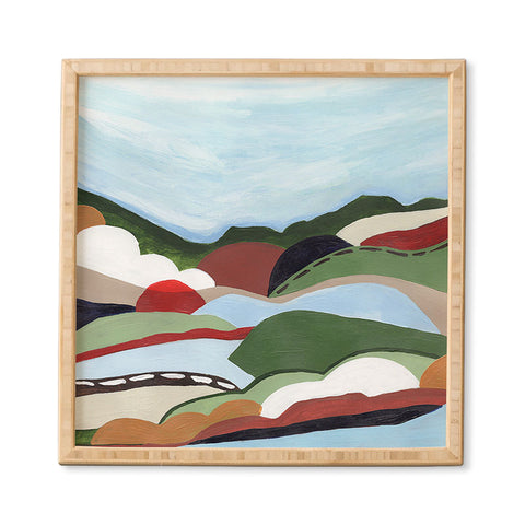 Laura Fedorowicz To the Hills Framed Wall Art