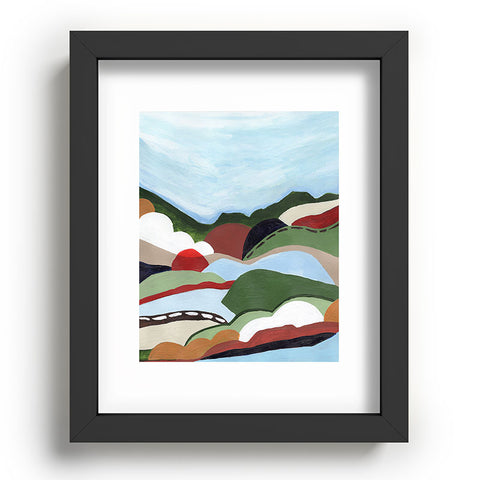 Laura Fedorowicz To the Hills Recessed Framing Rectangle