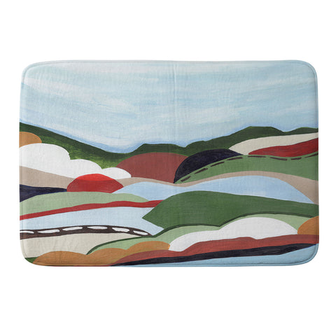 Laura Fedorowicz To the Hills Memory Foam Bath Mat