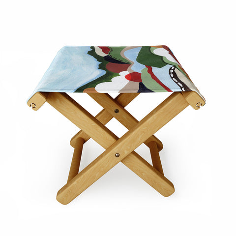 Laura Fedorowicz To the Hills Folding Stool