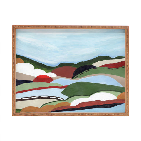 Laura Fedorowicz To the Hills Rectangular Tray
