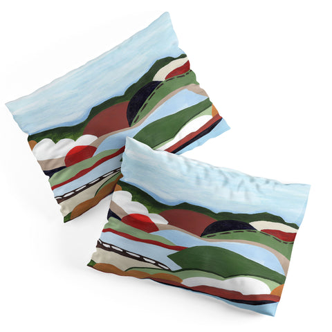 Laura Fedorowicz To the Hills Pillow Shams