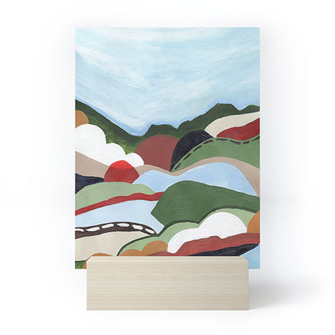Laura Fedorowicz To the Hills Mini Art Print