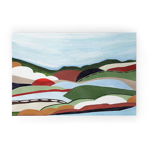 Laura Fedorowicz To the Hills Welcome Mat