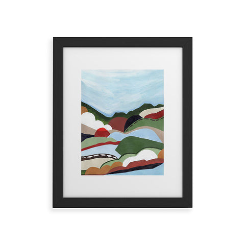 Laura Fedorowicz To the Hills Framed Art Print