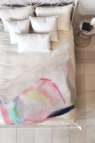 Laura Fedorowicz Todays Special Fleece Throw Blanket