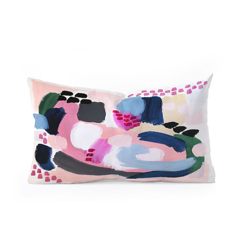 Laura Fedorowicz Traffic Jam Oblong Throw Pillow