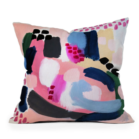 Laura Fedorowicz Traffic Jam Throw Pillow