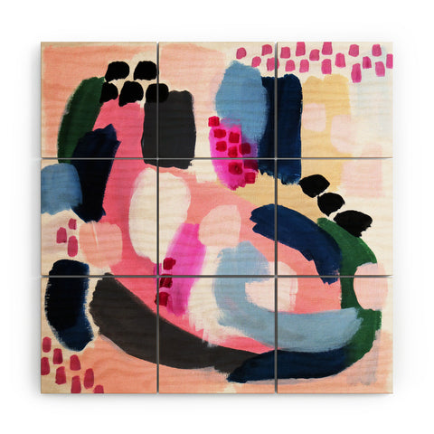 Laura Fedorowicz Traffic Jam Wood Wall Mural